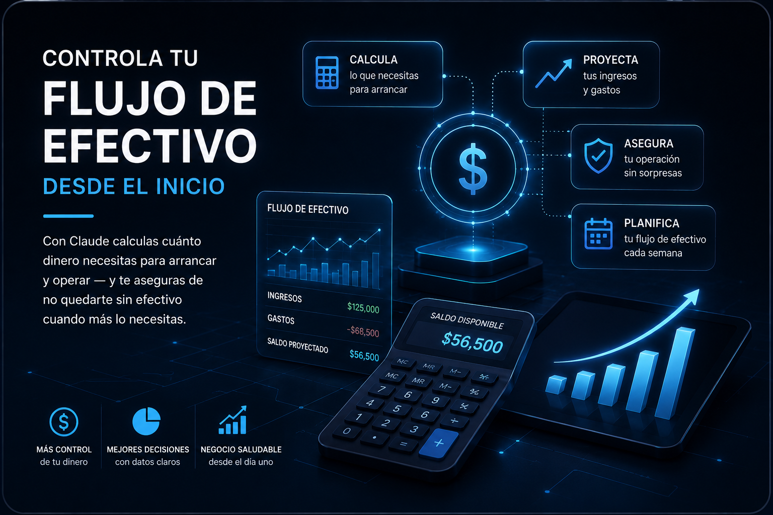 Controla tu flujo de efectivo