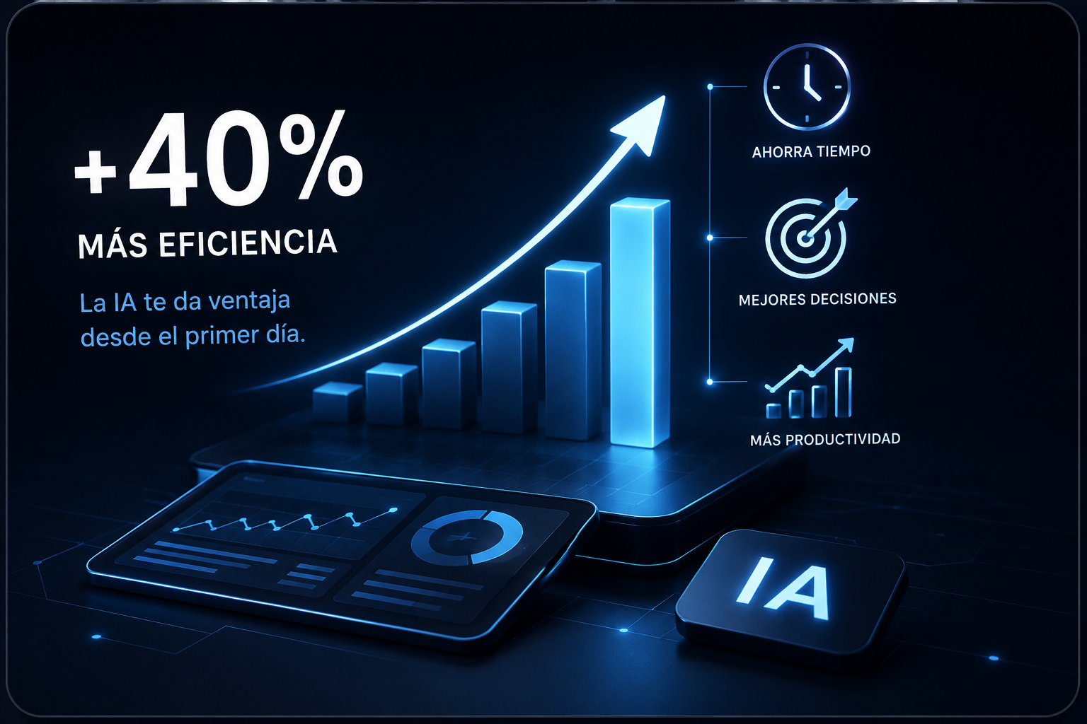 40% más eficiente con IA